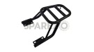 Royal Enfield GT and Interceptor 650 Rear Luggage Rack Carrier Glossy Black - SPAREZO